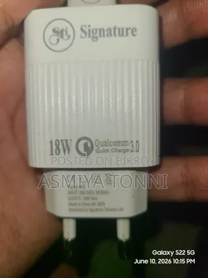 18W Fast Charger With Cable