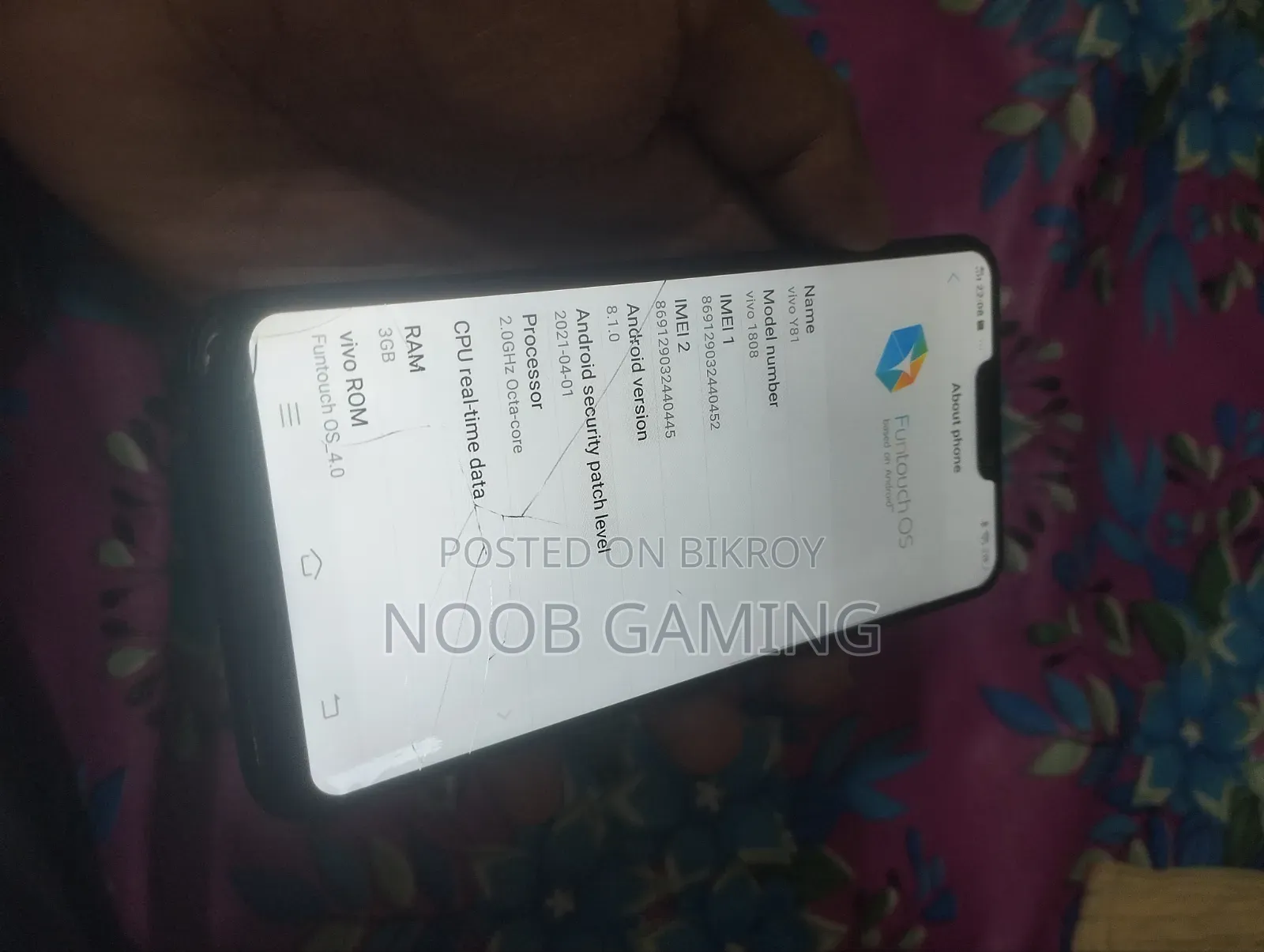 Vivo Y81 32 GB Black