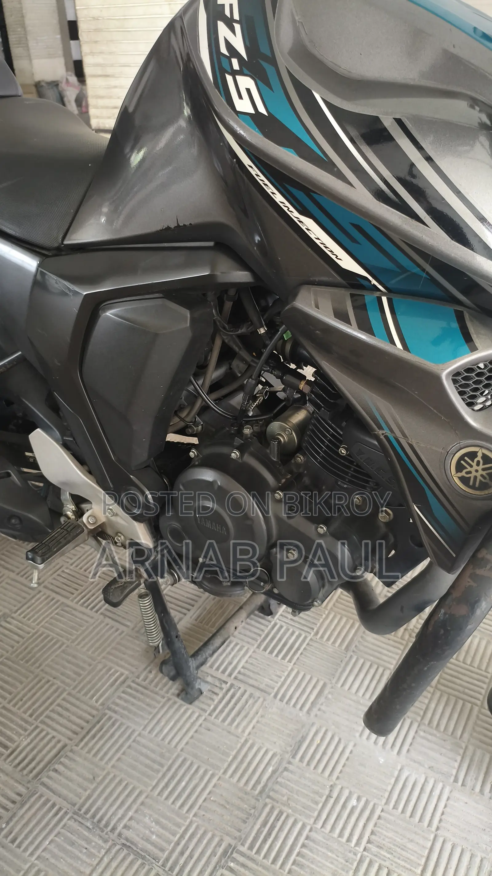 Yamaha FZ 2017 গ্রে