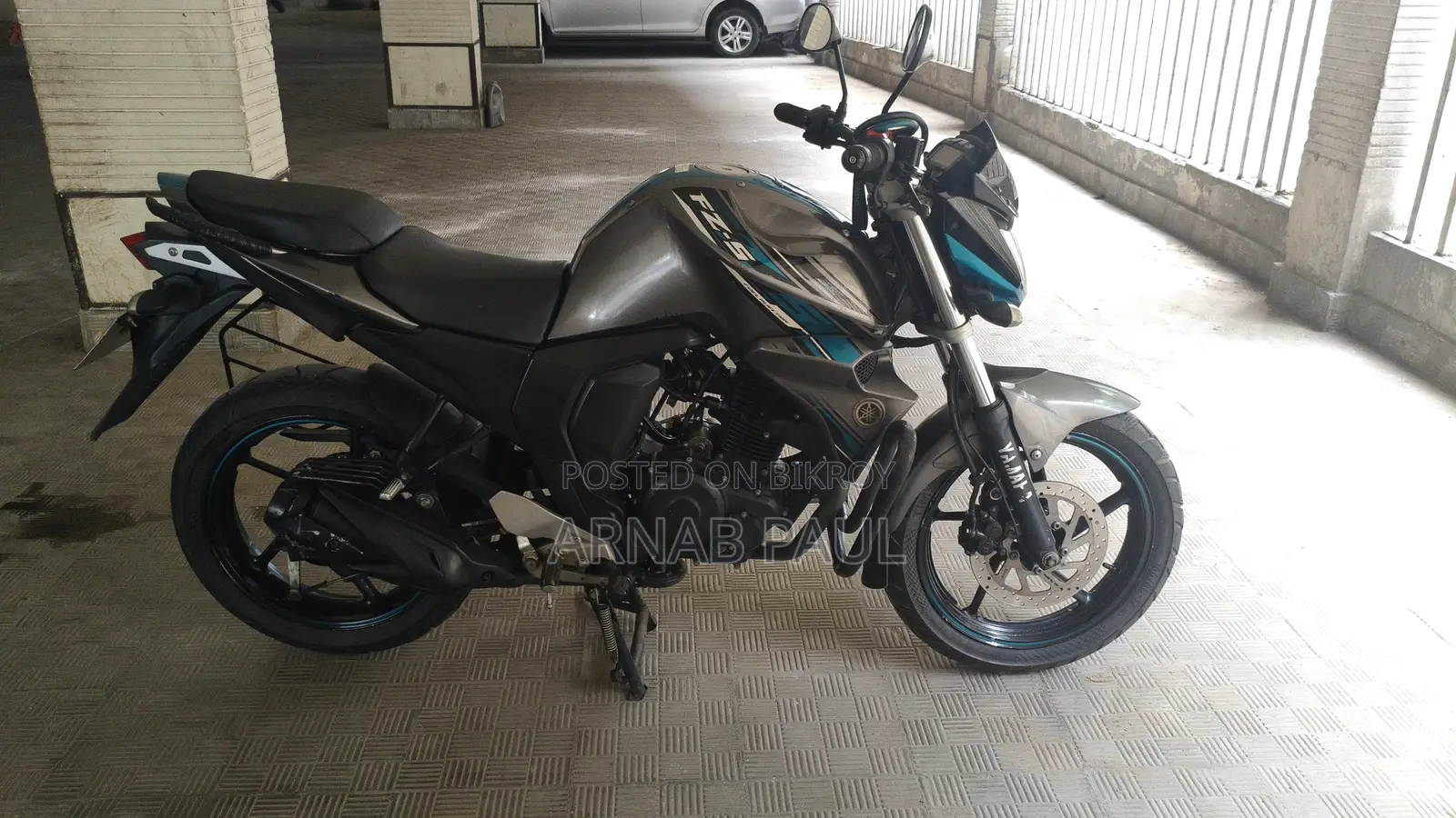 Yamaha FZ 2017 গ্রে