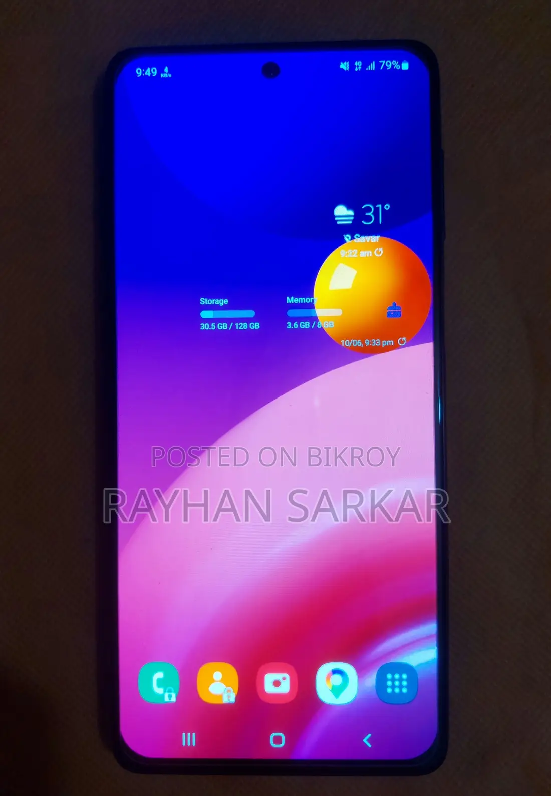 Samsung Galaxy M51 128 GB Blue