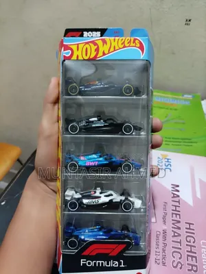 Hotwheels 2025 F1 5 Car Set