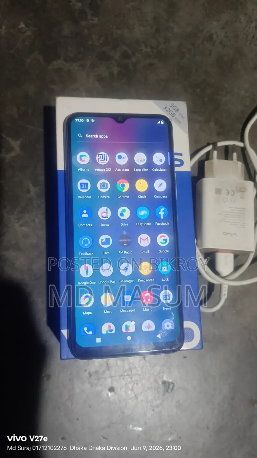Vivo Y11 32 GB Purple