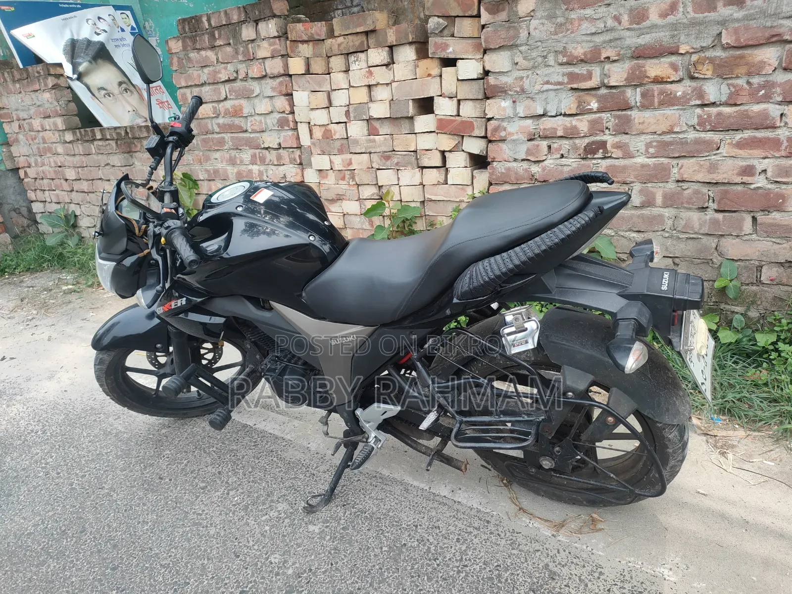 Suzuki Gixxer Monotone 2022 Black