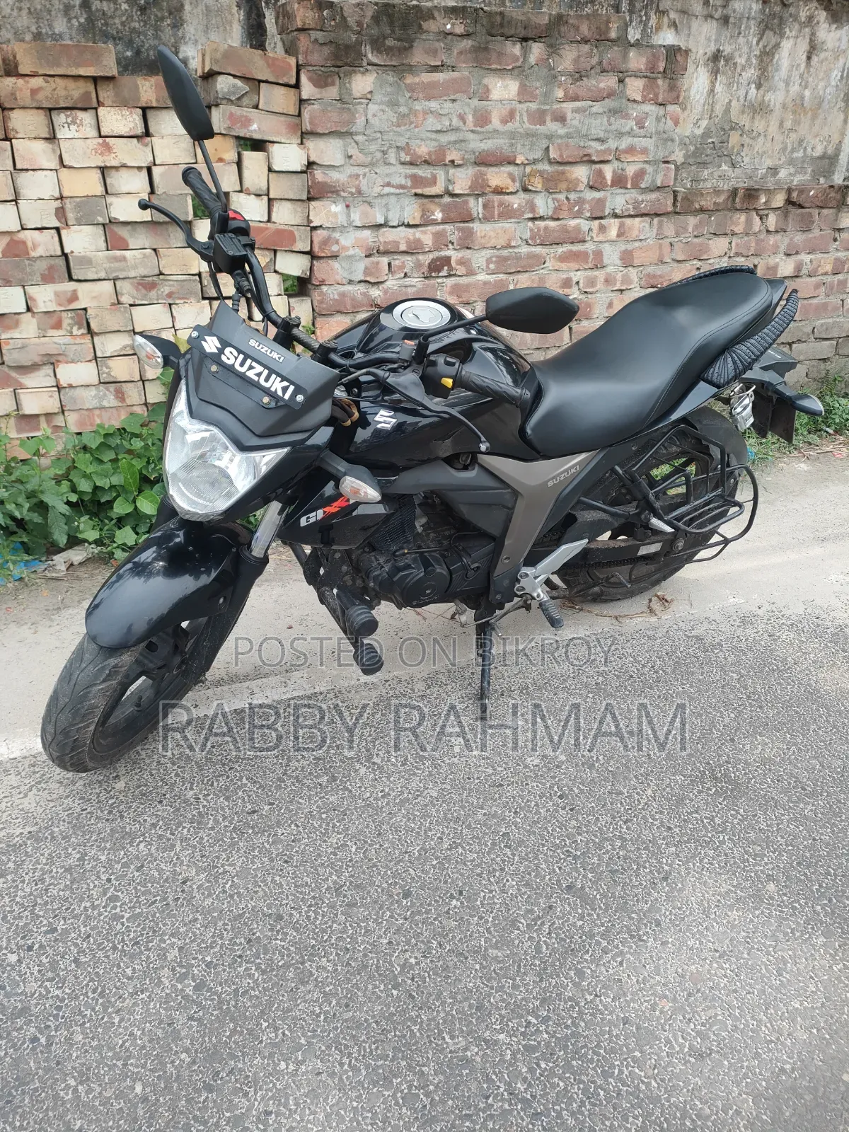 Suzuki Gixxer Monotone 2022 Black