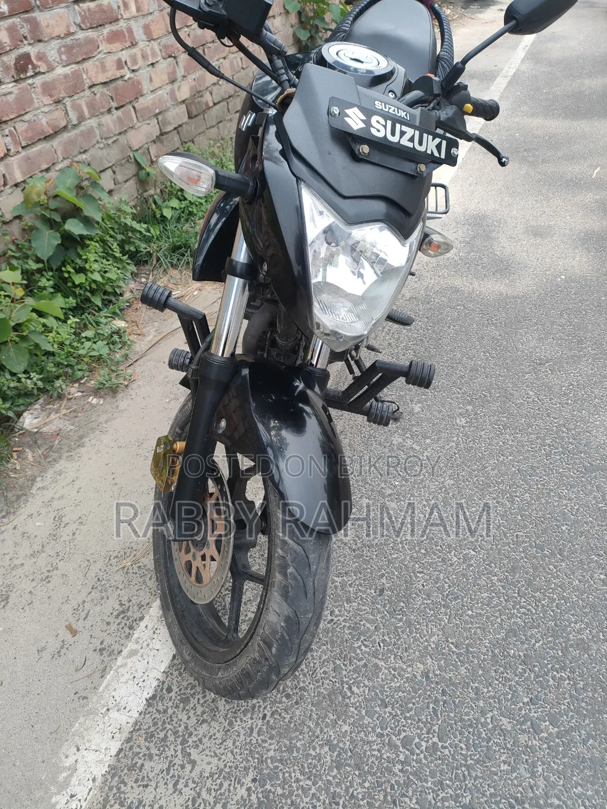 Suzuki Gixxer Monotone 2022 Black