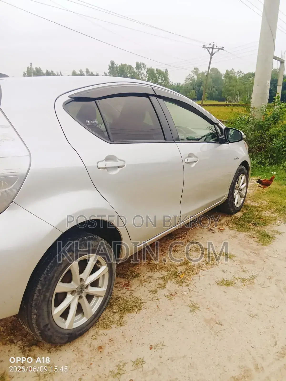 Toyota Aqua 2012 Silver
