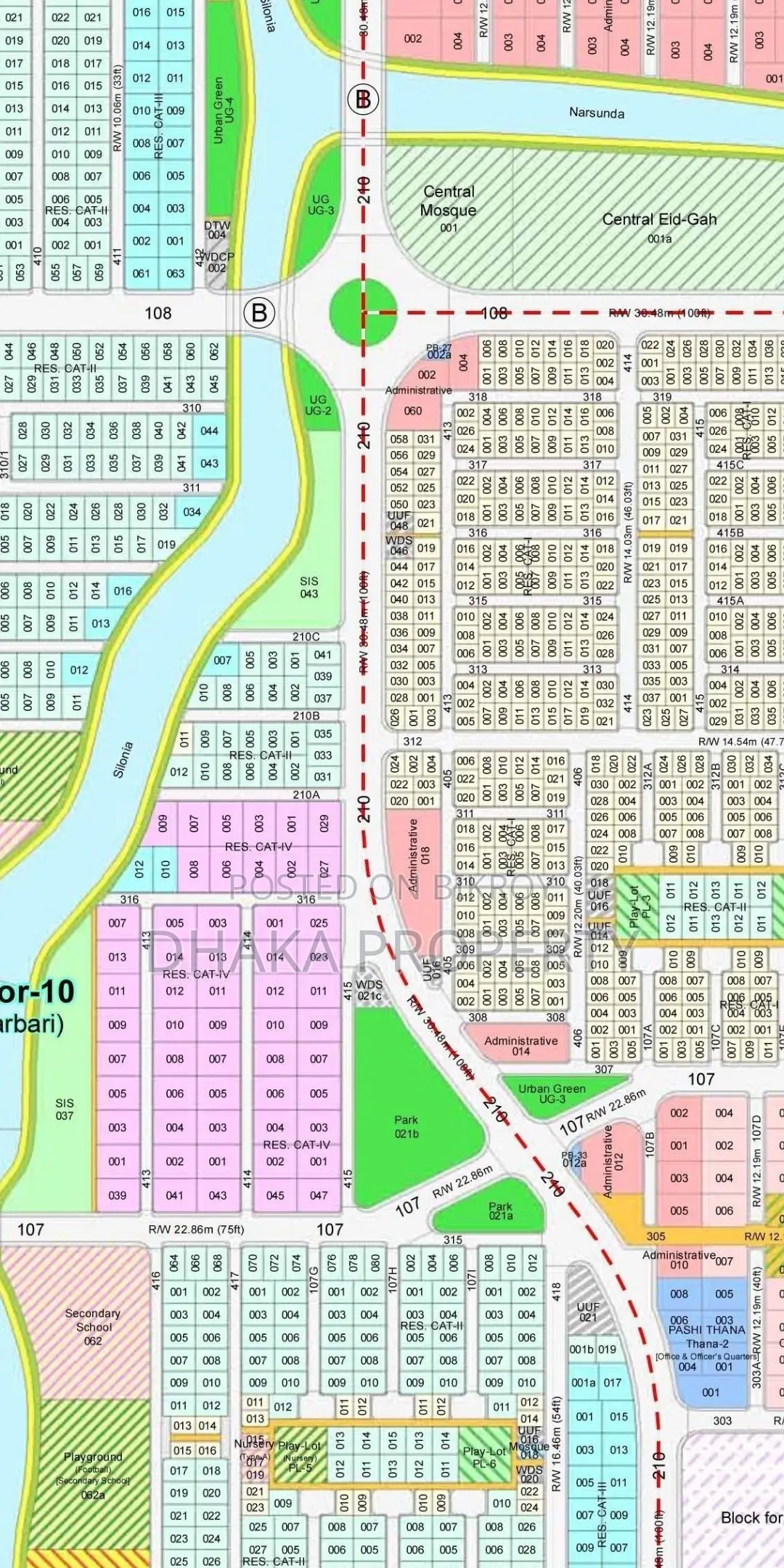 54ft Road 6 Katha Park South at Sector-9
