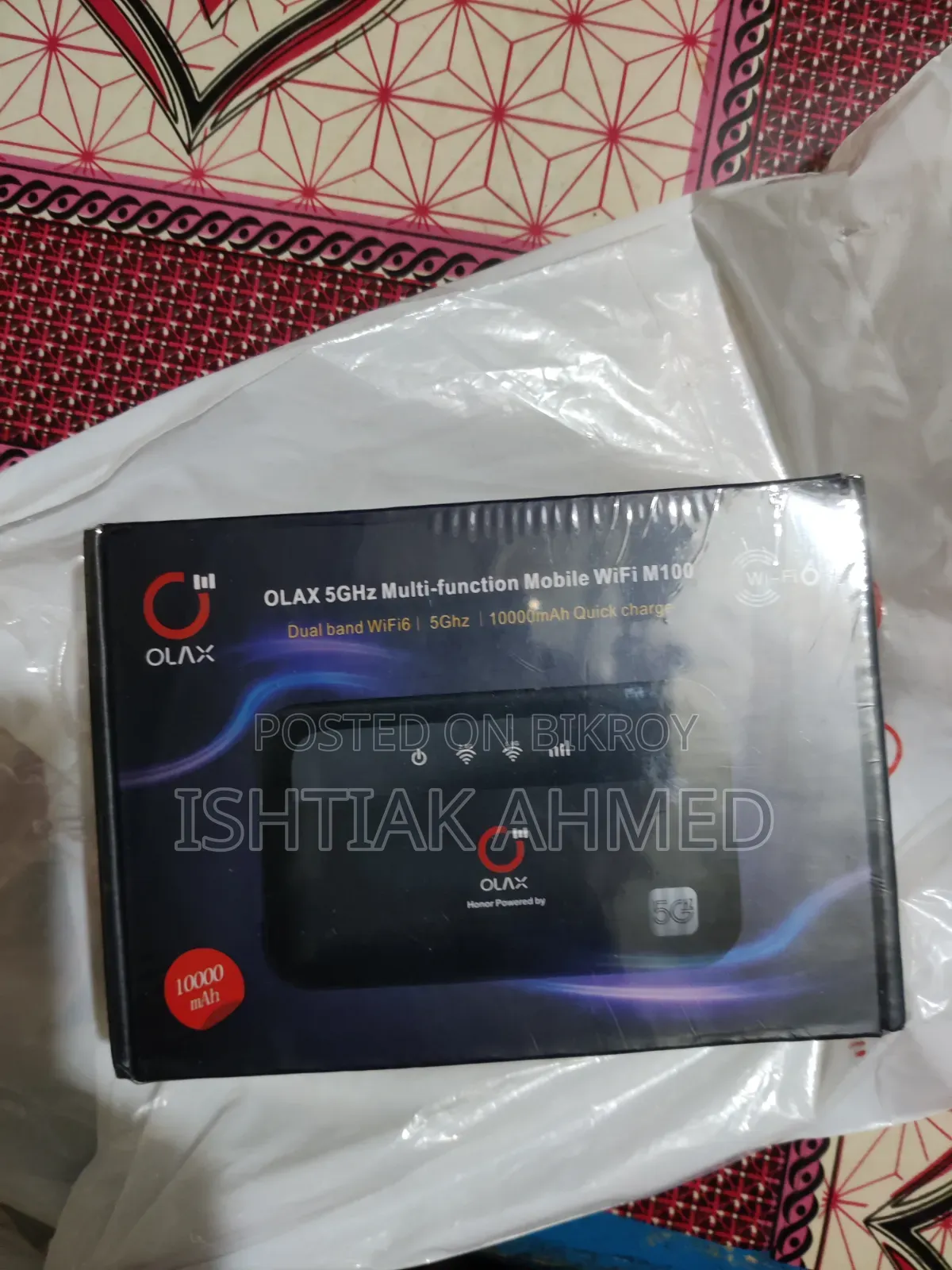 Olax M100 Wifi 6, Dual-Band Pocket Router!