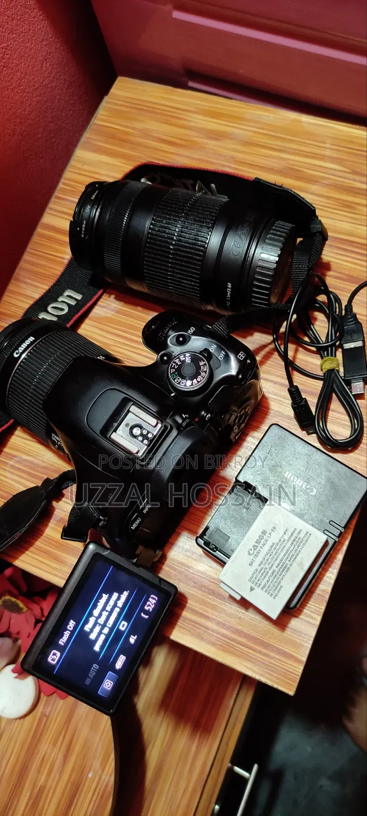 Canon 600d DSLR Camera