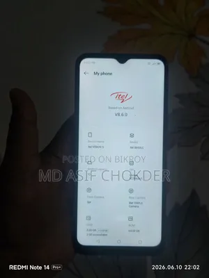 Itel Vision 5 64 GB Blue