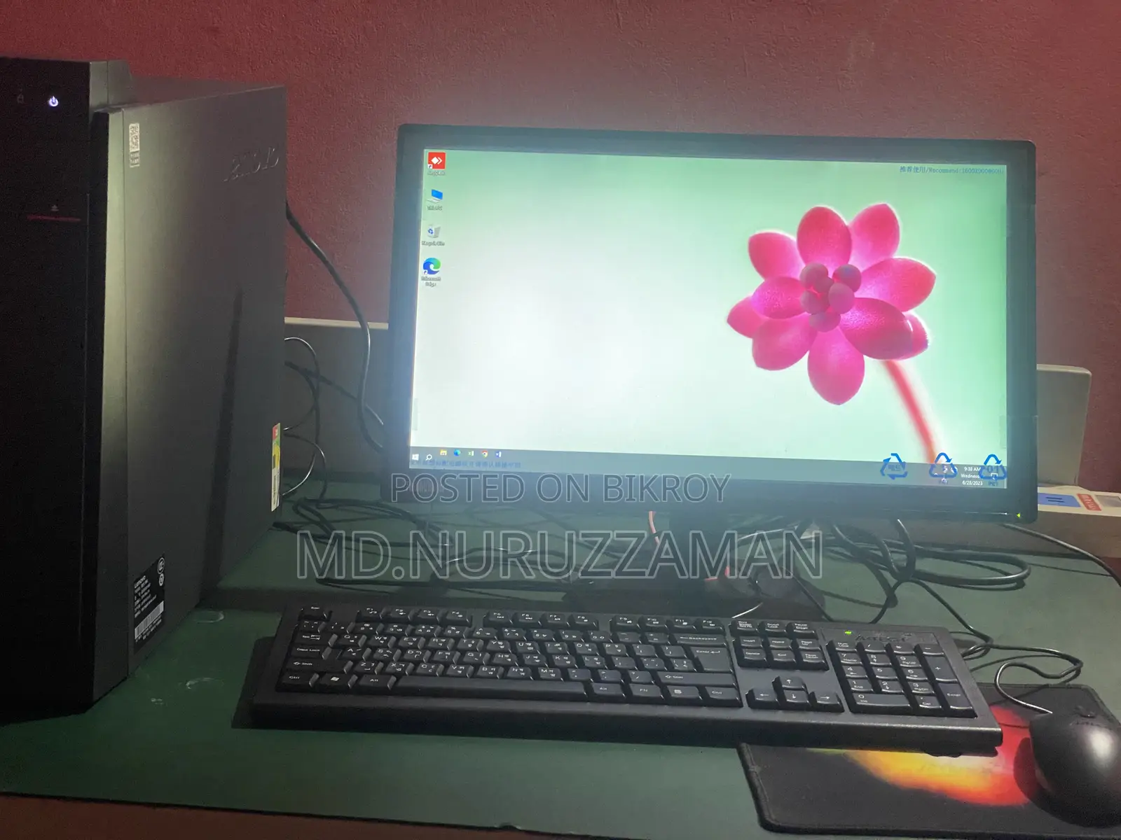 নতুন ডেস্কটপ কম্পিউটার Lenovo Legion T7 ১৬জিবি ইন্টেল কোর আই৭ এসএসডি ২৫৬জিবি