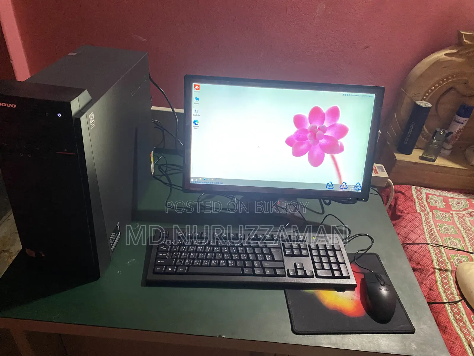 নতুন ডেস্কটপ কম্পিউটার Lenovo Legion T7 ১৬জিবি ইন্টেল কোর আই৭ এসএসডি ২৫৬জিবি