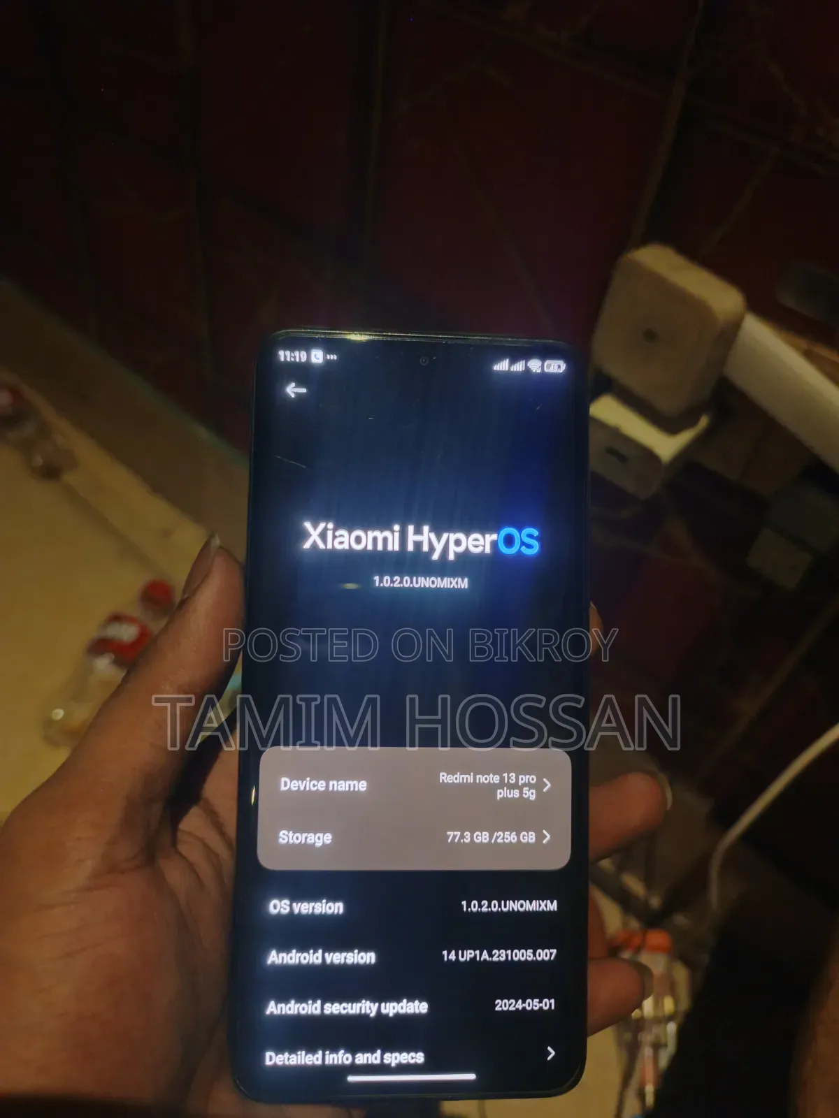 Xiaomi Redmi Note 13 Pro 5G 256 GB Black