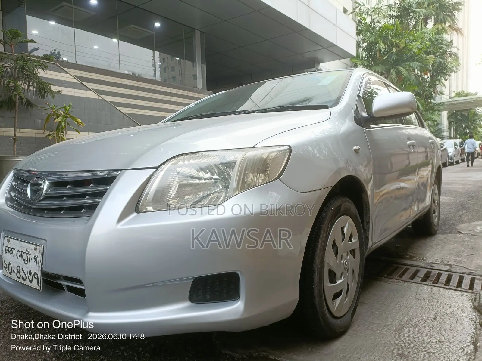 Toyota Axio 2010 Silver