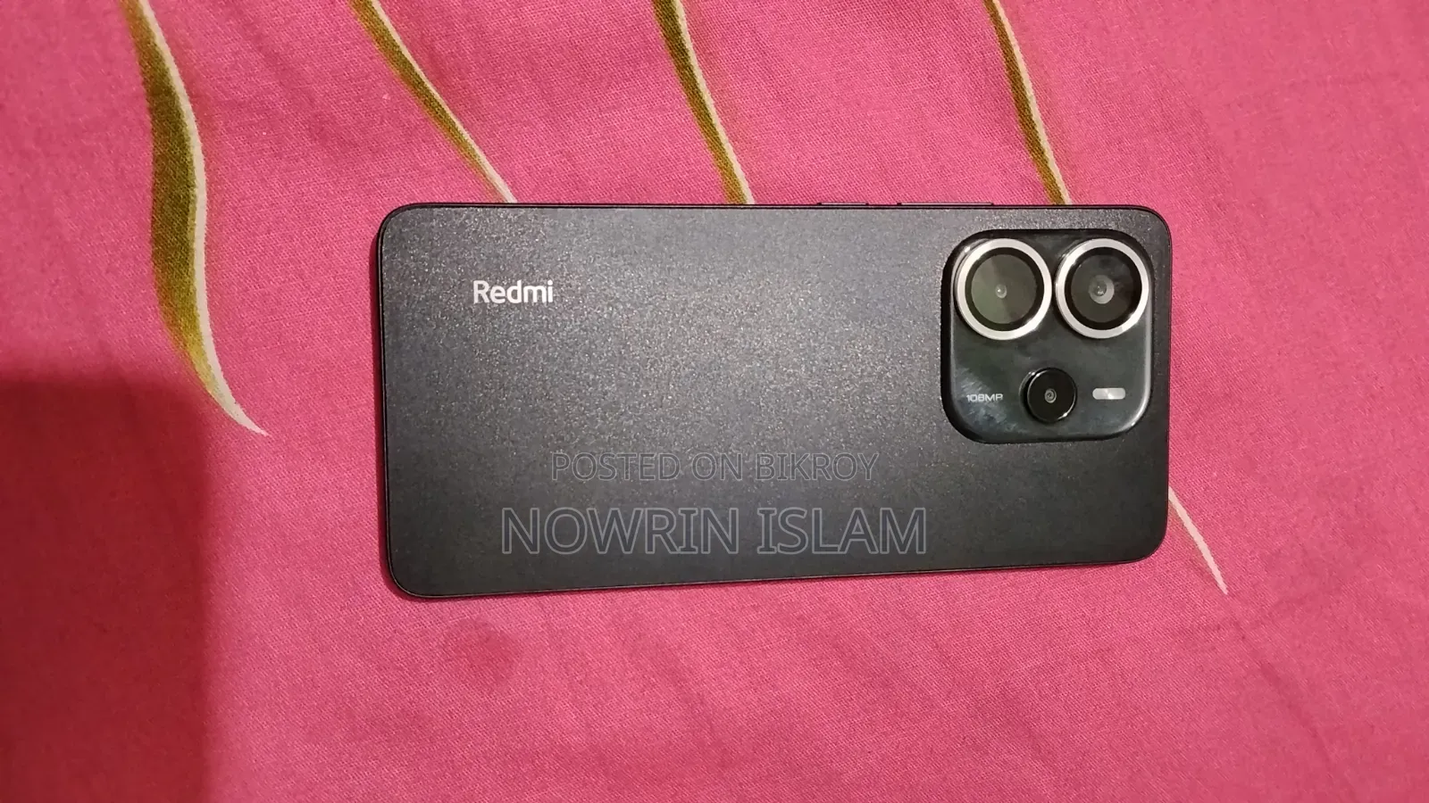শাওমি রেডমি নোট ১৪ ৫জি ২৫৬ জিবি কালো