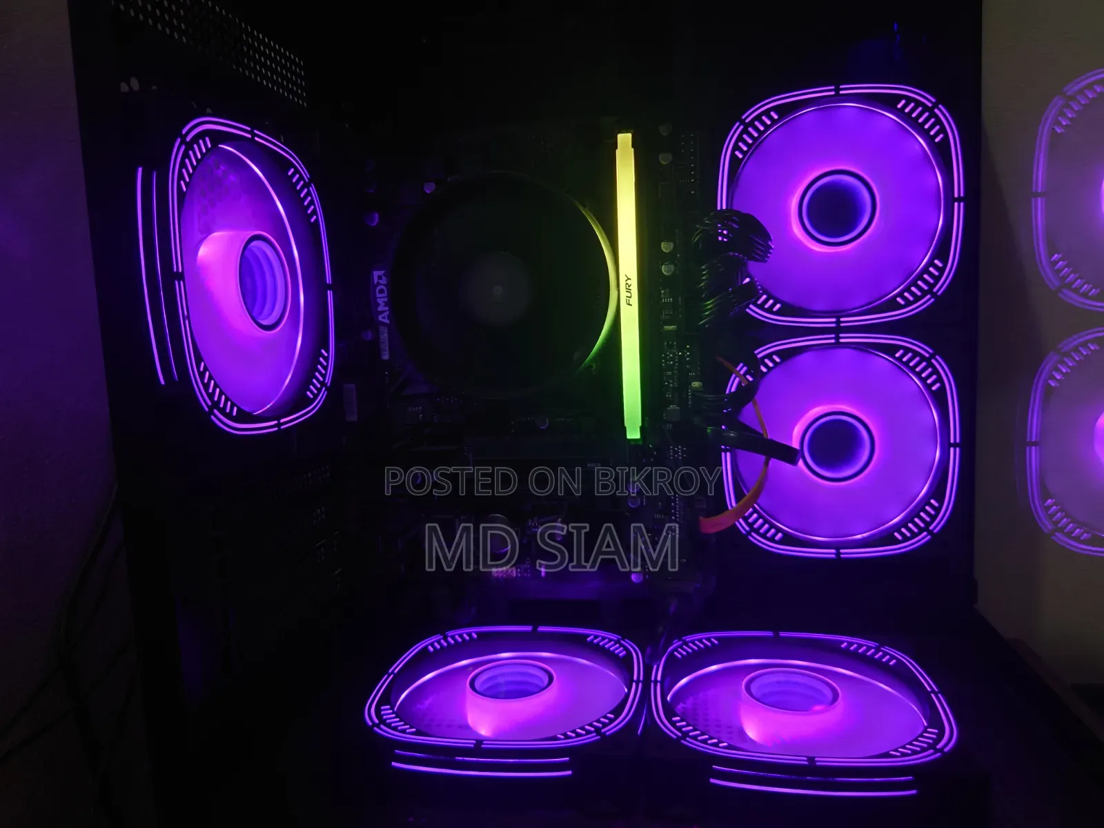 Desktop Computer Gigabyte GA-H110MSTX-HD3-ZK 16GB AMD Ryzen 7 SSD 256GB