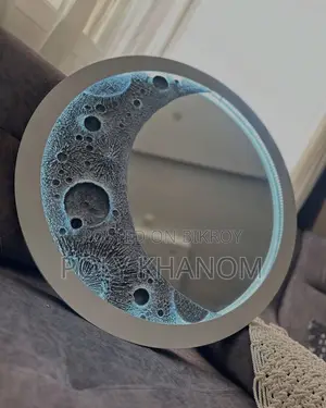 Moon Light Mirror And Moon Clock