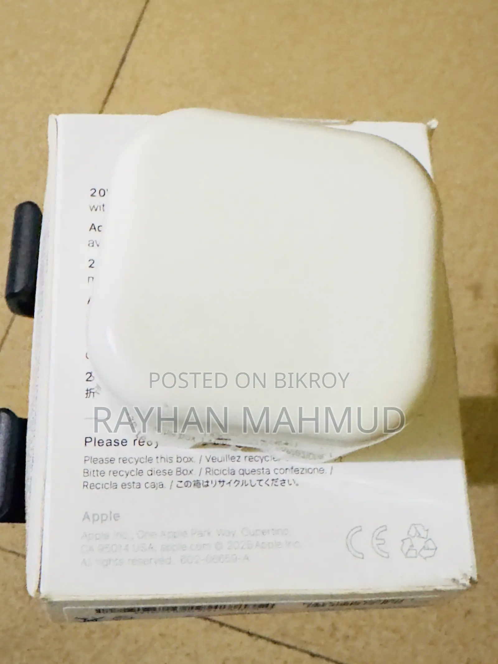 Apple Original Adapter.