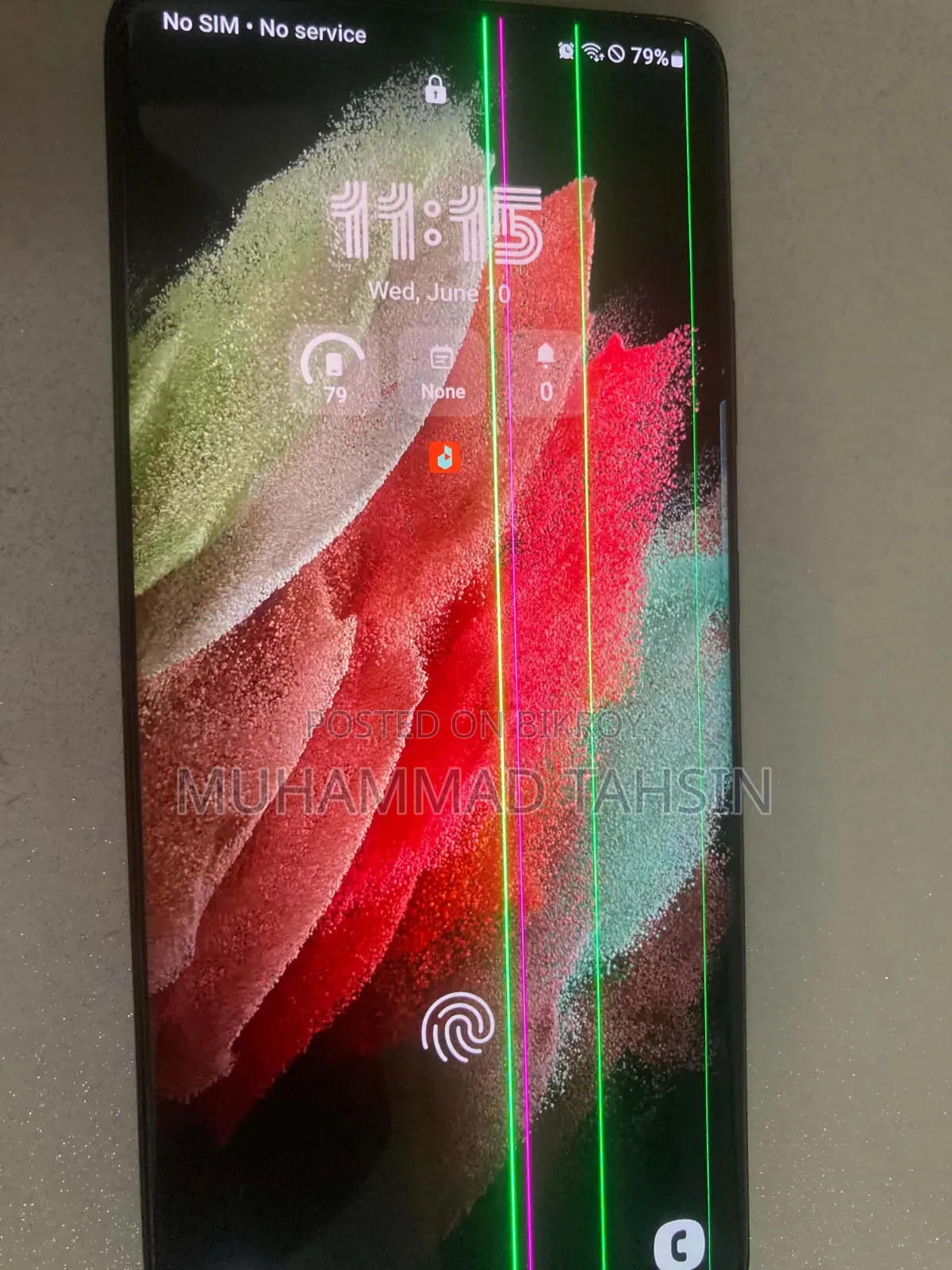Samsung Galaxy S21 Ultra 5G 128 GB Black