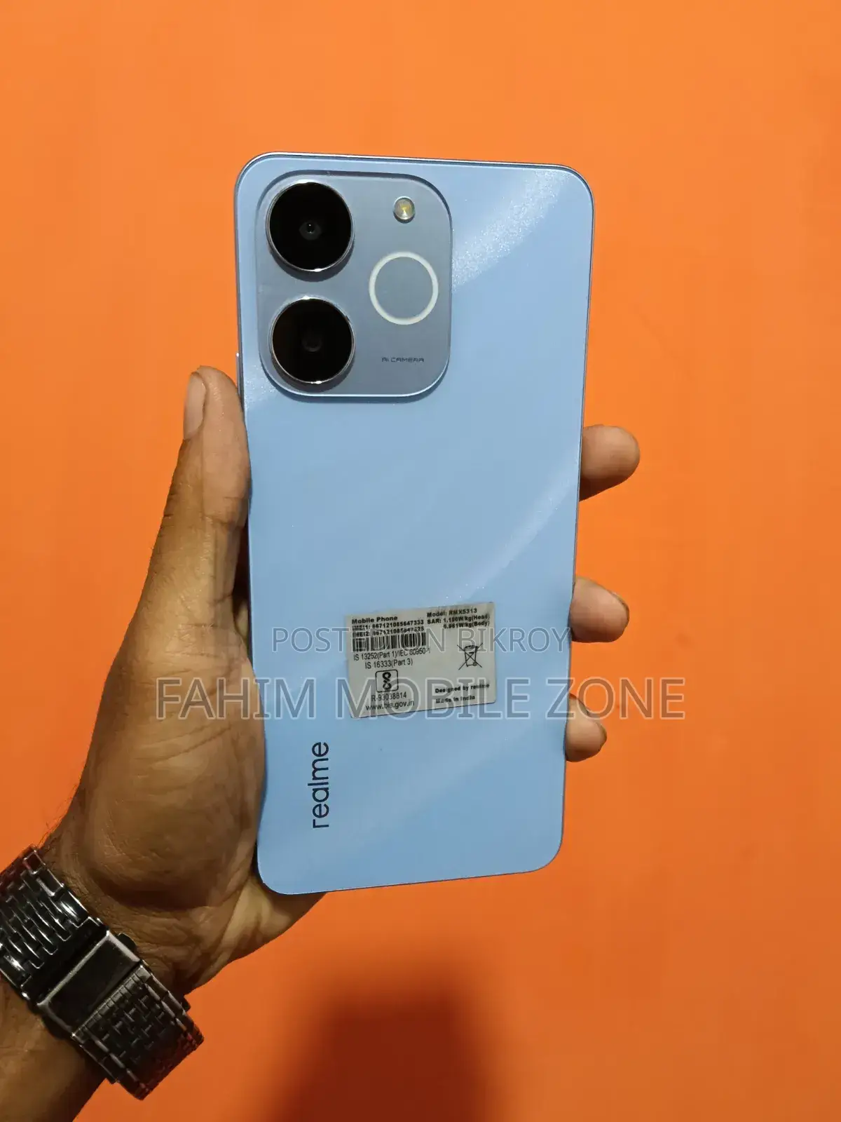 New Realme 128 GB Pink