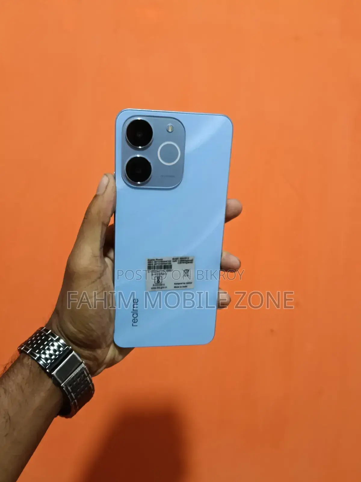 New Realme 128 GB Pink