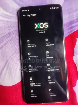 Infinix Hot 30 128 GB Blue