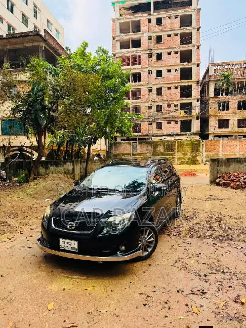 Toyota Corolla Fielder 2010 Black