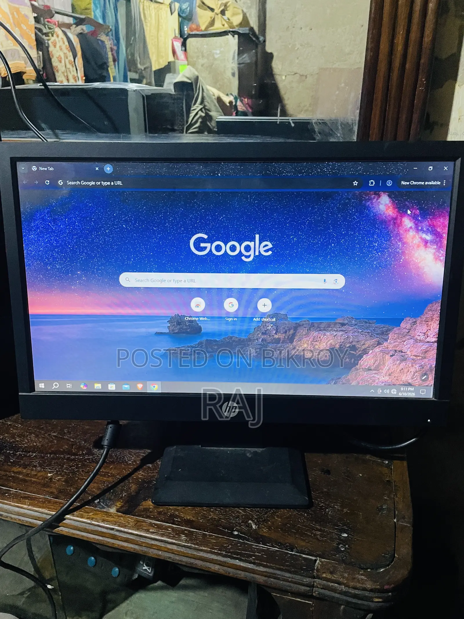HP Monitor 18.5 Inch