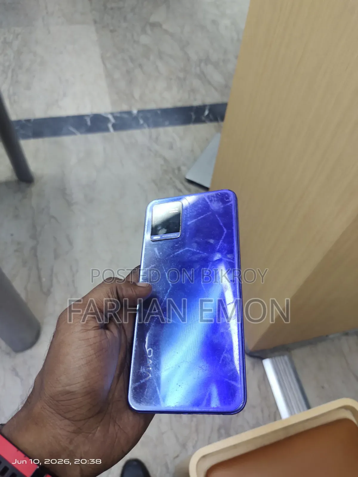 Vivo Y21 64 GB Blue