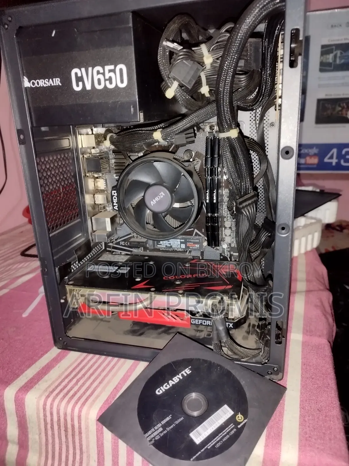 Desktop Computer Gigabyte GB-BACE-3000 16GB AMD Ryzen 5 SSD 250GB
