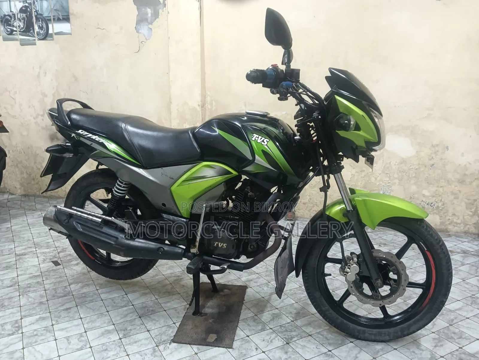 TVS Stryker 125 2022 Green