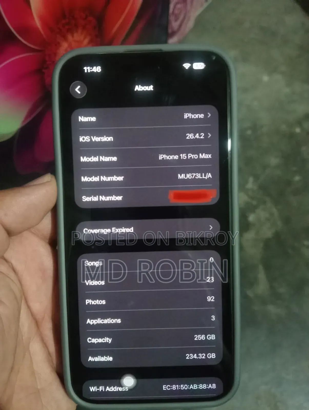 Apple iPhone 15 Pro Max 256 GB White