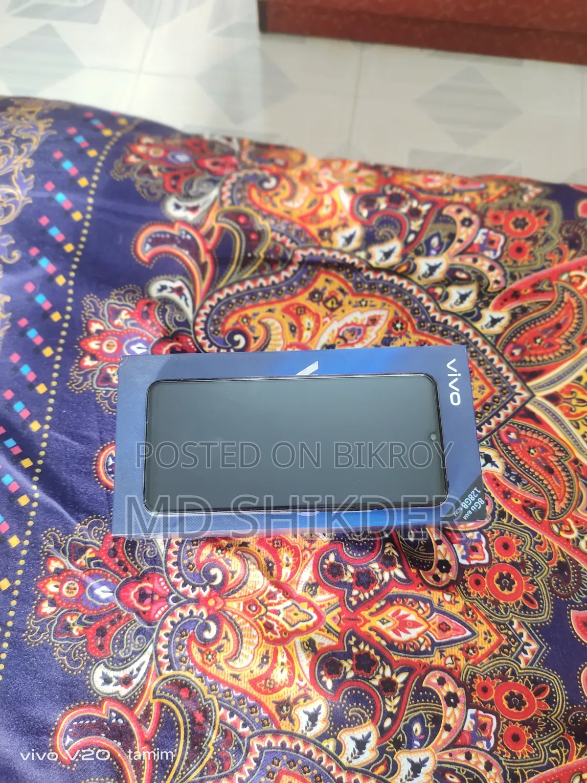 Vivo V21 128 GB Blue