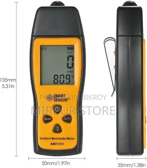 Carbon Monoxide Gas Detector Meter AS8700A Smart Sensor