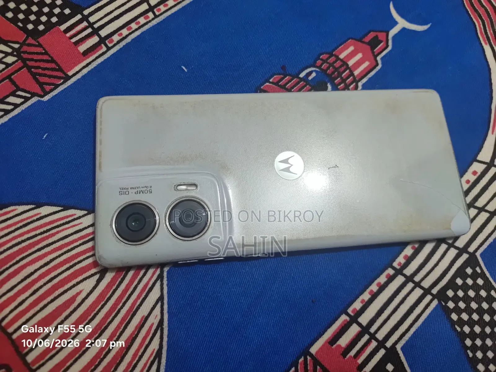 Motorola Edge 50 Fusion 128 GB Silver