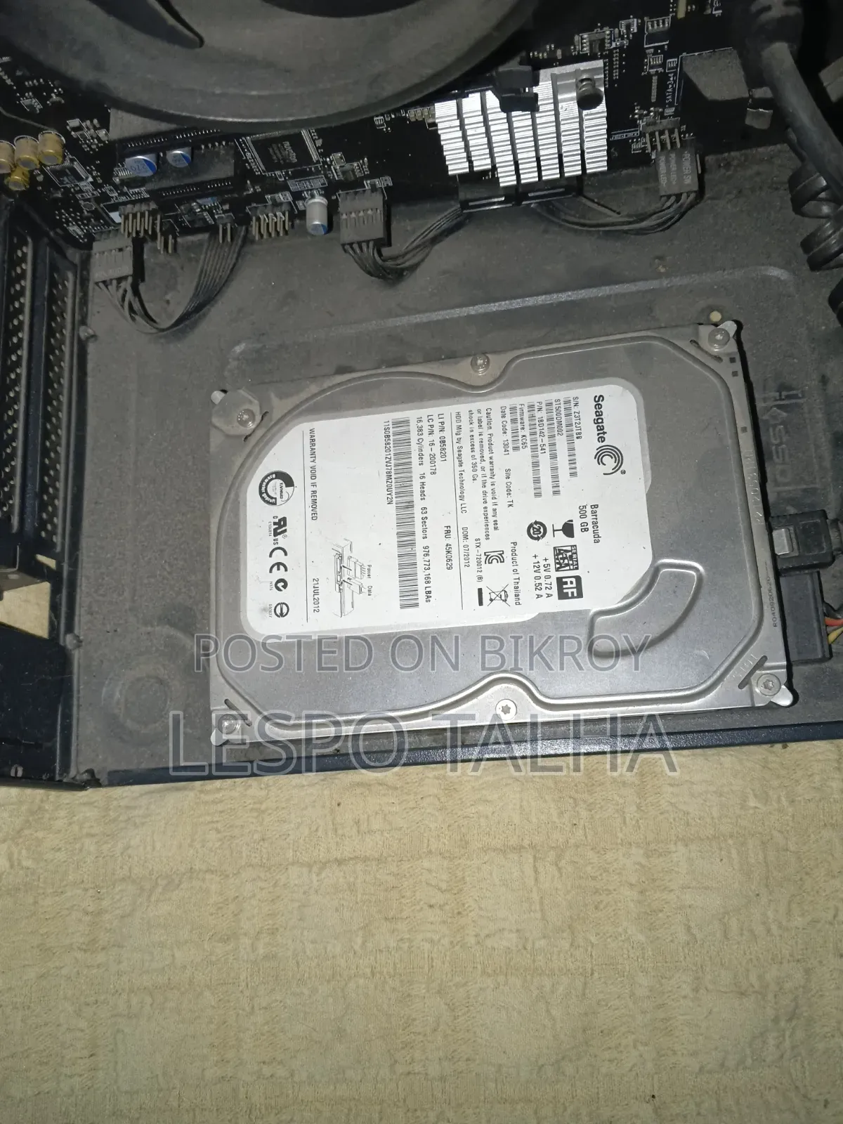 Desktop Computer Asus 8GB AMD Ryzen 5 HDD+SSD 1TB
