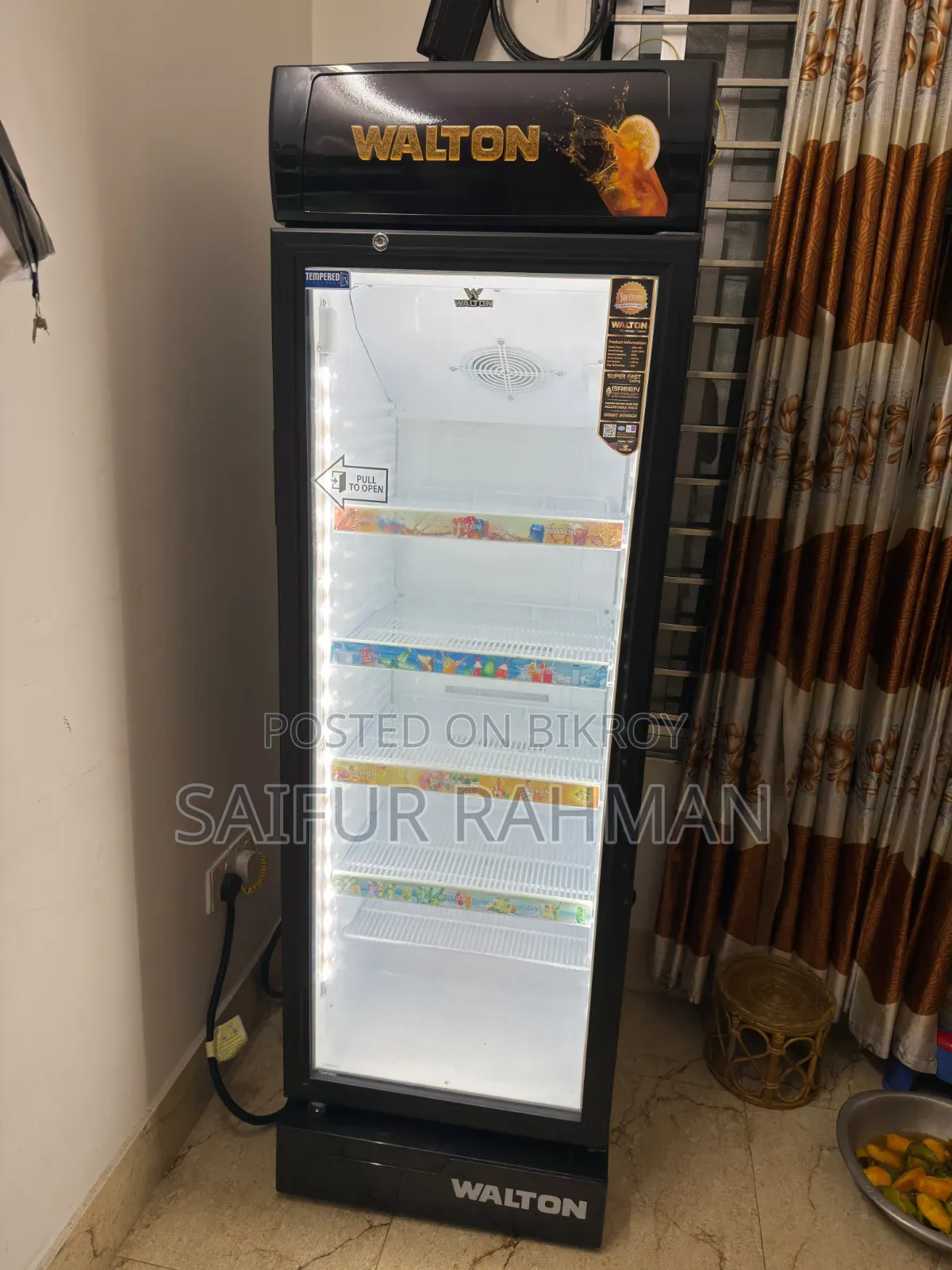 Walton Beverage Cooler 206l - Used for only 1 month |
