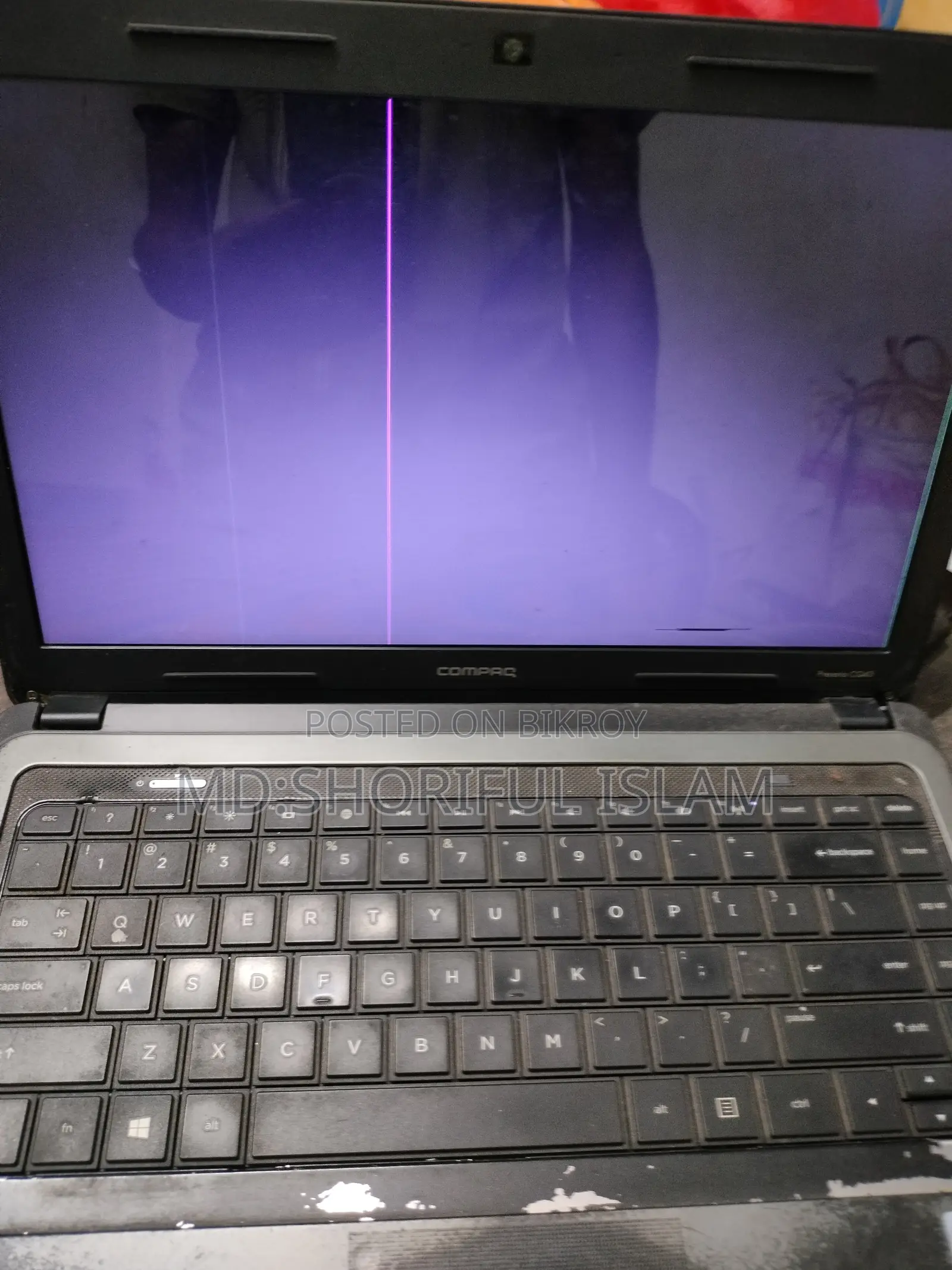 Laptop Compaq 2GB Intel Core 2 Duo HDD 500GB