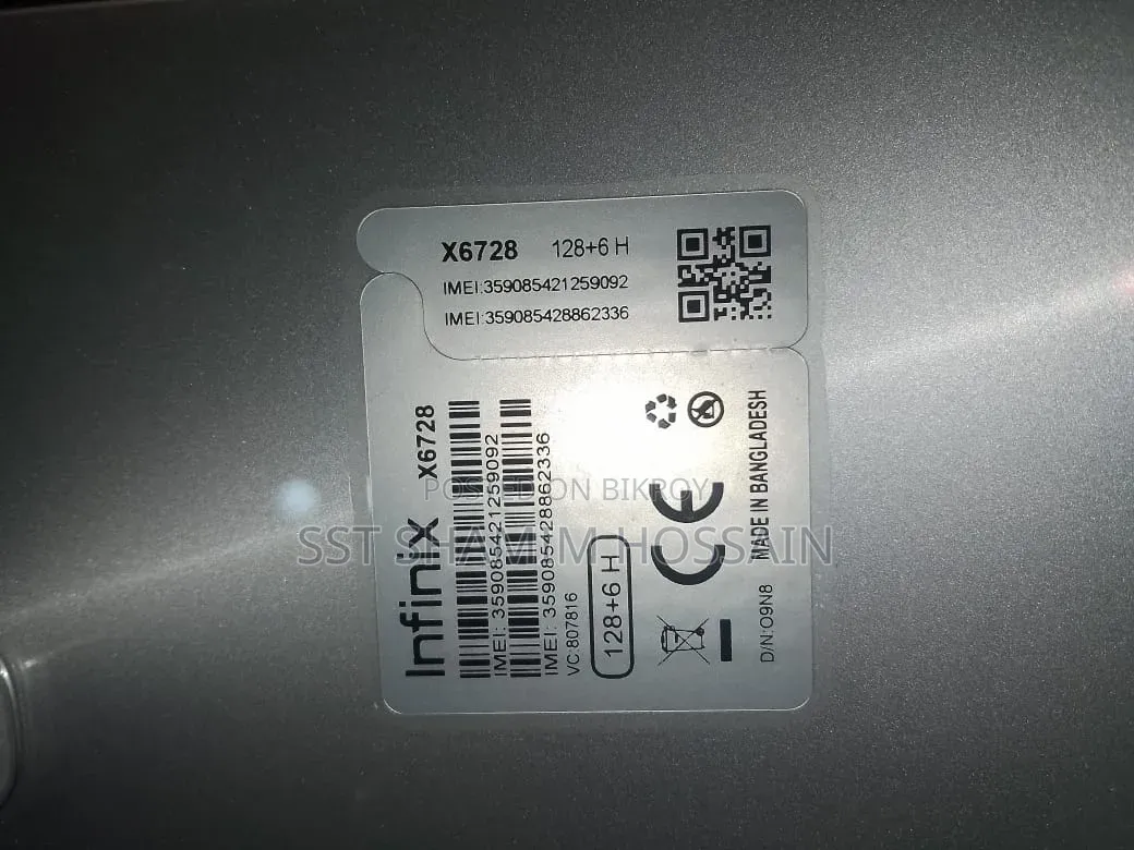 Infinix Hot 60i 128 GB White