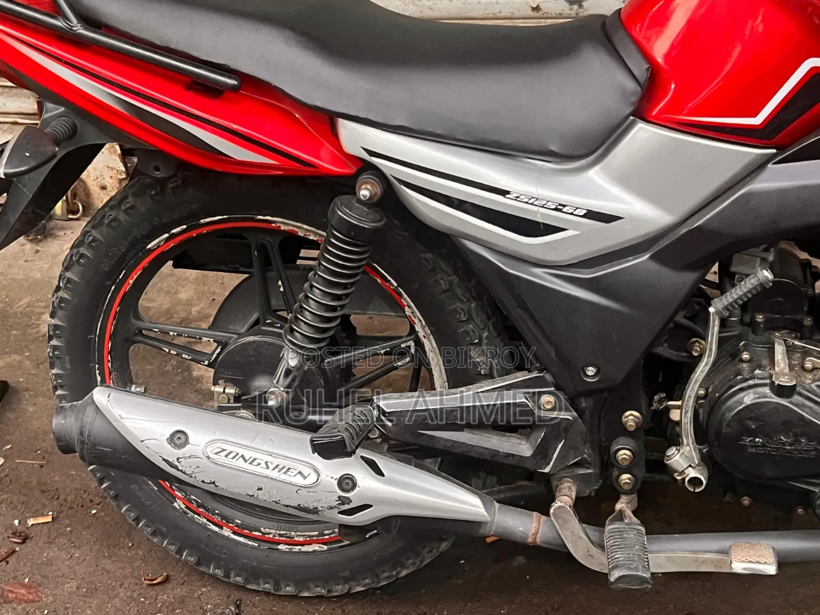 Zongshen Spark ZS125-70 2019 Red