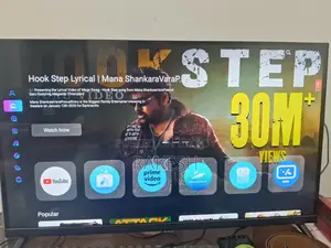 32" Chinese Smart Led Tv – 6 Months Used, Like New Condition