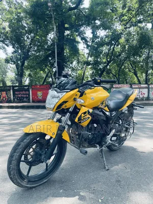নতুন সুজুকি জিক্সার মনোটোন ২০২৪ ইয়েলো