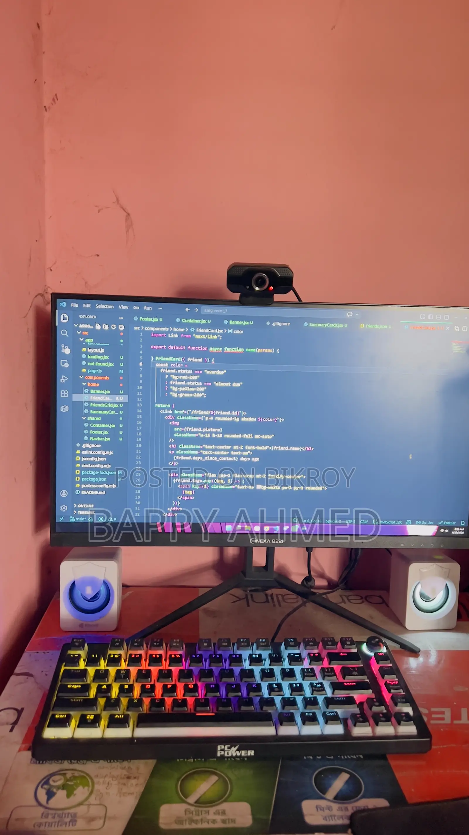 Desktop Computer MSI Model 8GB AMD Ryzen 5 HDD+SSD 1T