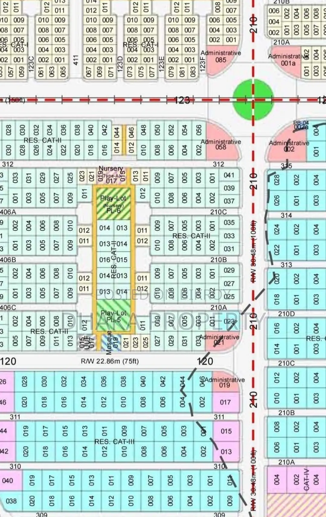 Front Open 3 Katha Park North at Sector-24