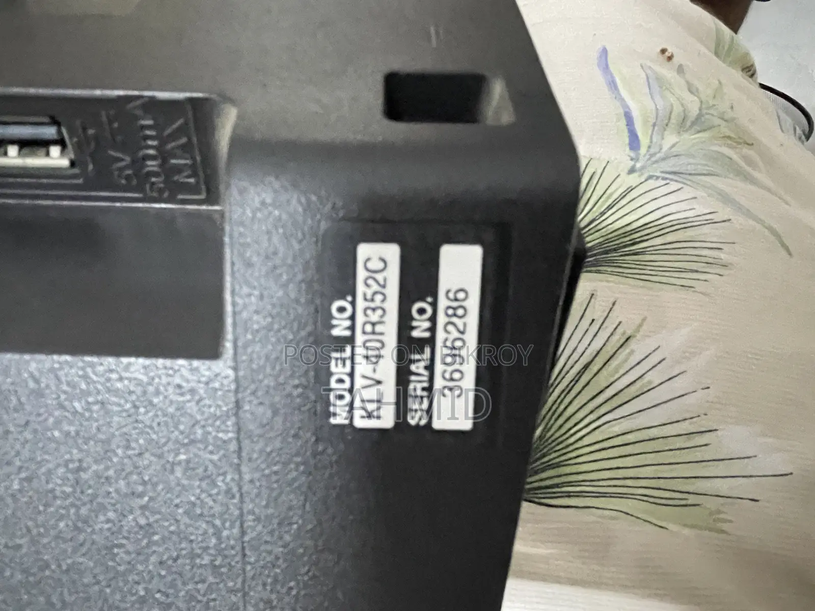 সনি টিভি মডেল: Kl v-40r352c