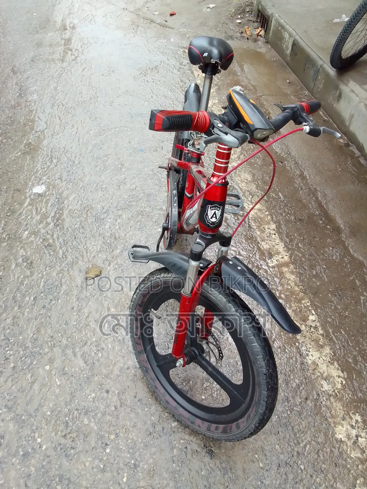 The bicycle is of the Avon brand and is very good