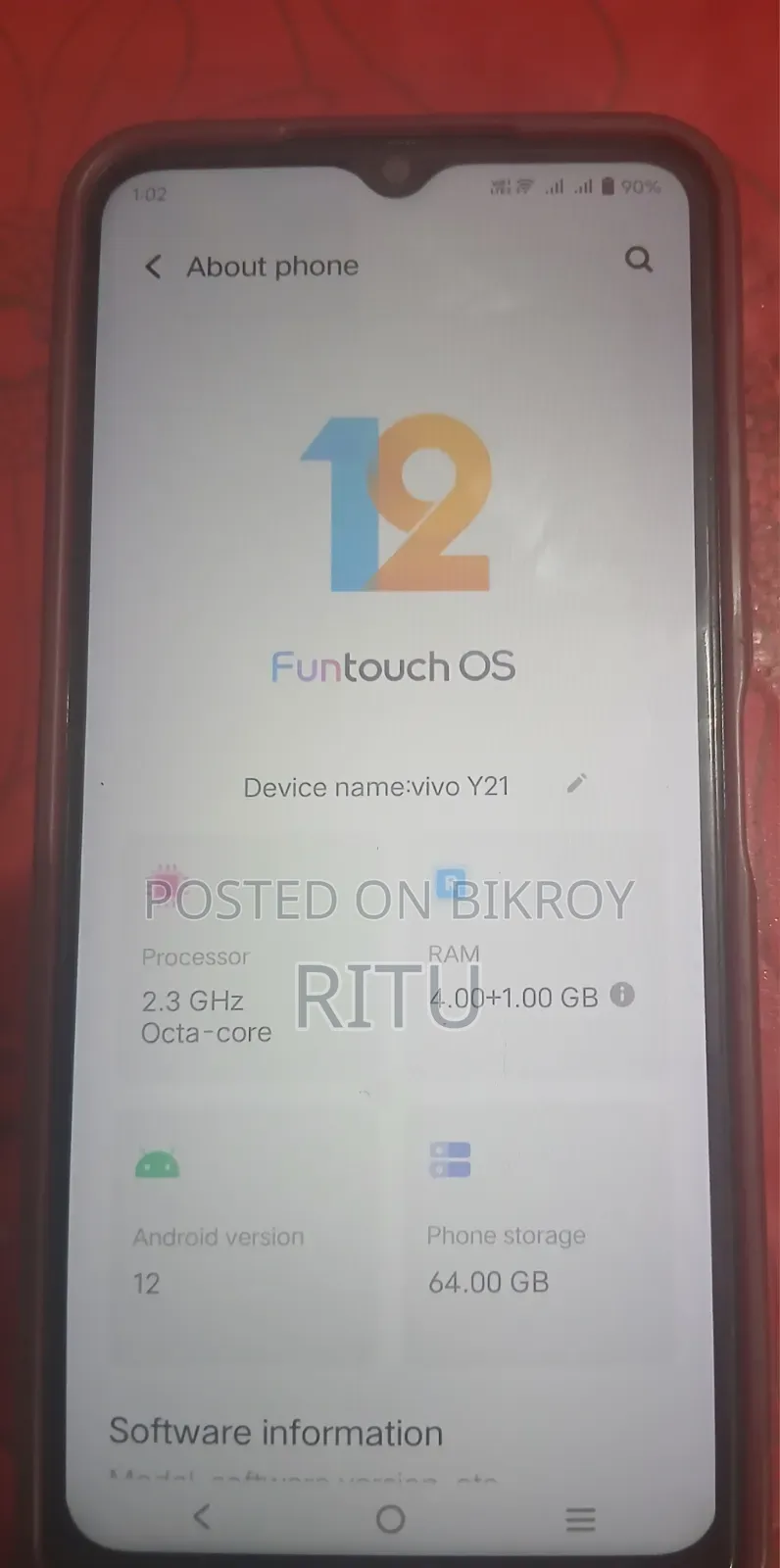 Vivo Y21 64 GB