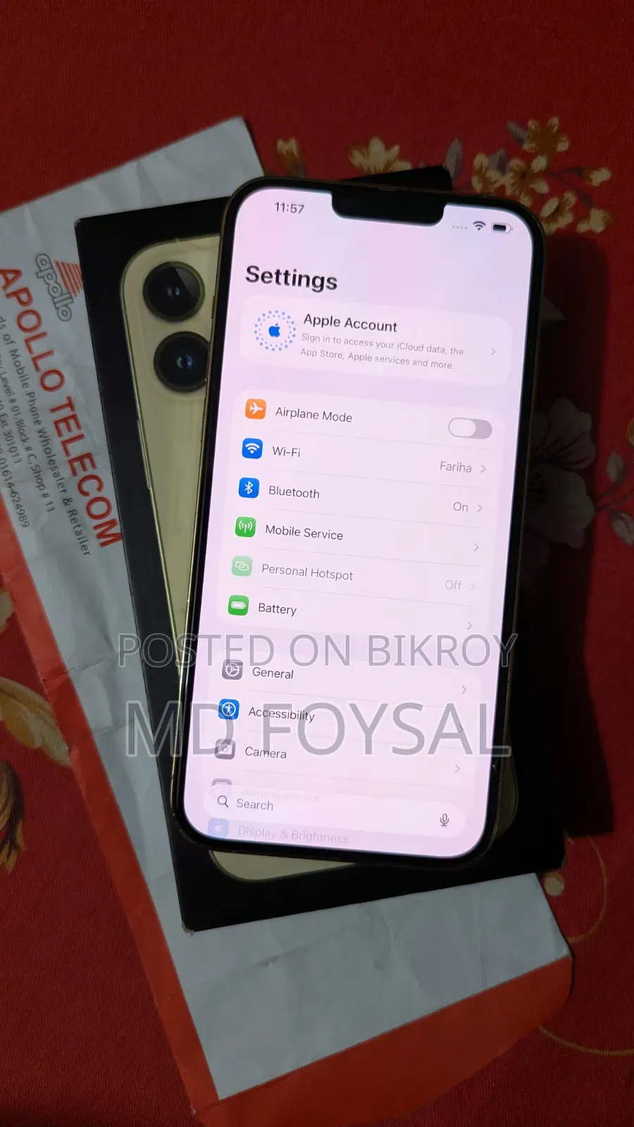 Apple iPhone 13 Pro Max 128 GB Gold
