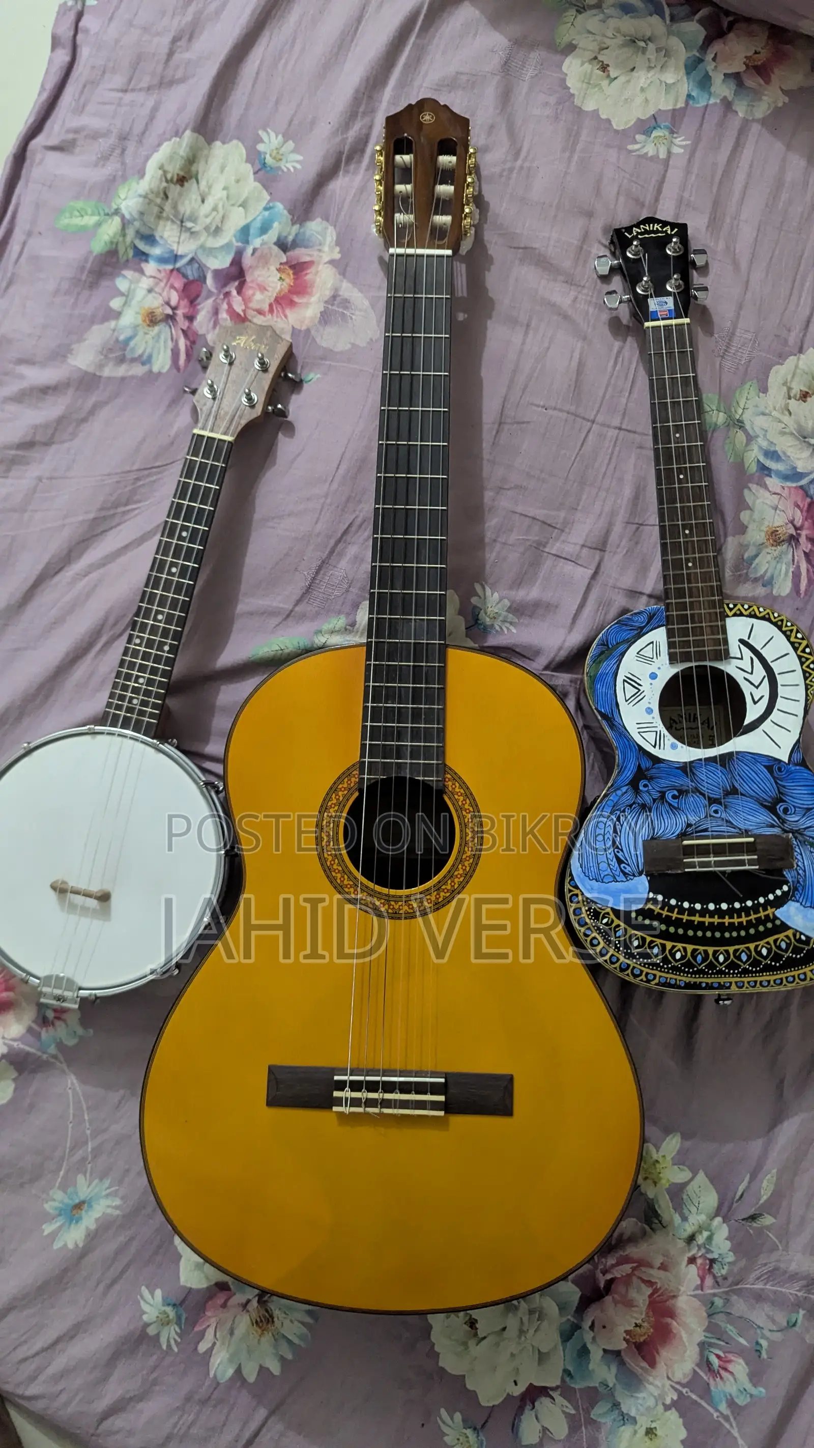Aban Banjolele 4 String Banjo Ukulele